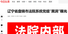 辽宁省盘锦市法院系统党